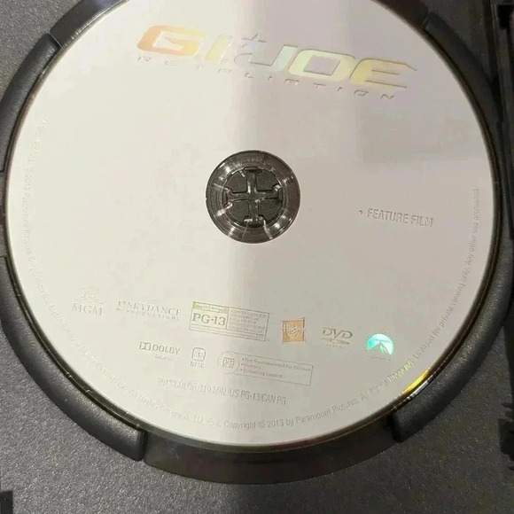 GI Joe Retaliation DVD (EUC) - Picture 4 of 4
